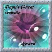 Papu´s Great website award